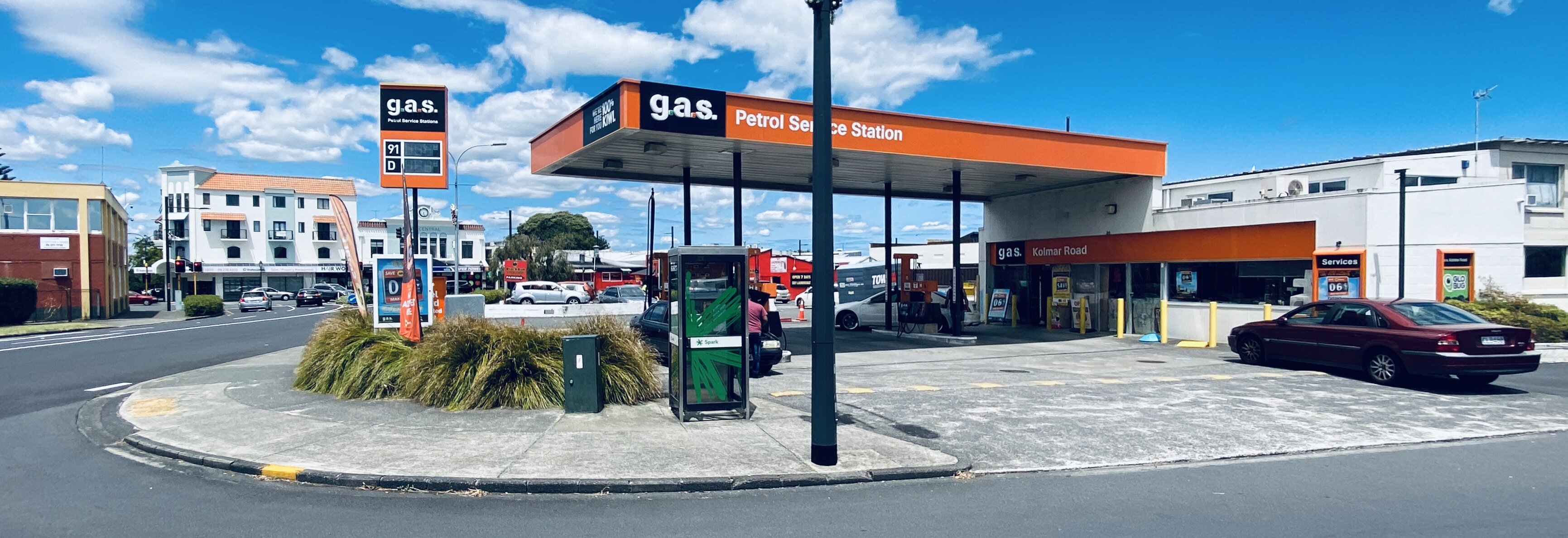 G.A.S Kolmar Road Service Station Papatoetoe Central Main Street