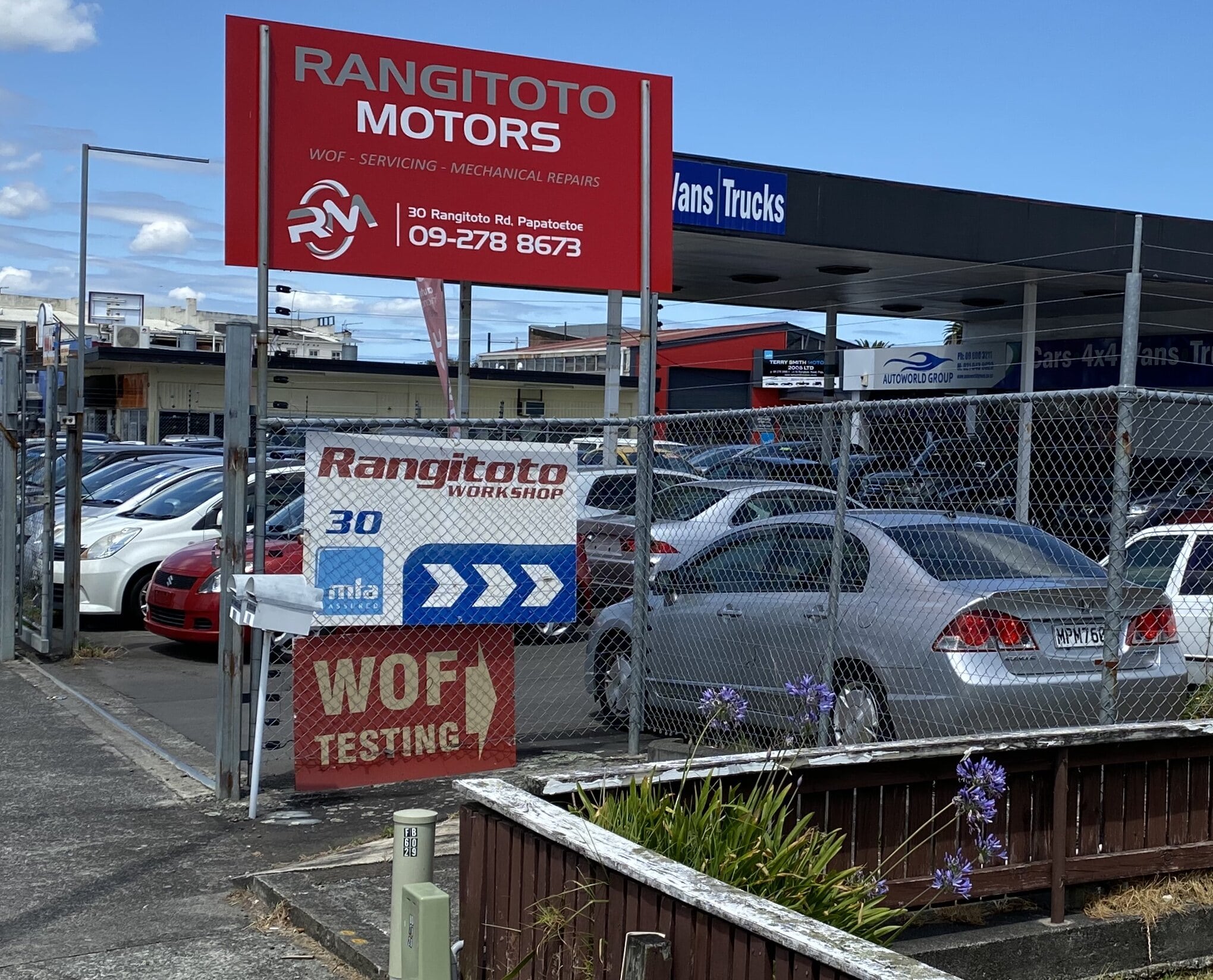 Rangitoto Motors Papatoetoe Central Main Street Society Auckland New Zealand